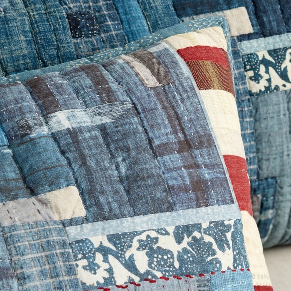 Pottery Barn Americana Full/Queen Quilt With 4 Standard Pillow Shams BNWT - Picture 6 of 16